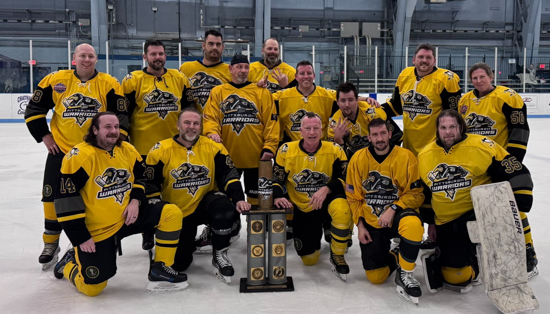 DVHL Defenders Cup Champions — Dog Tags