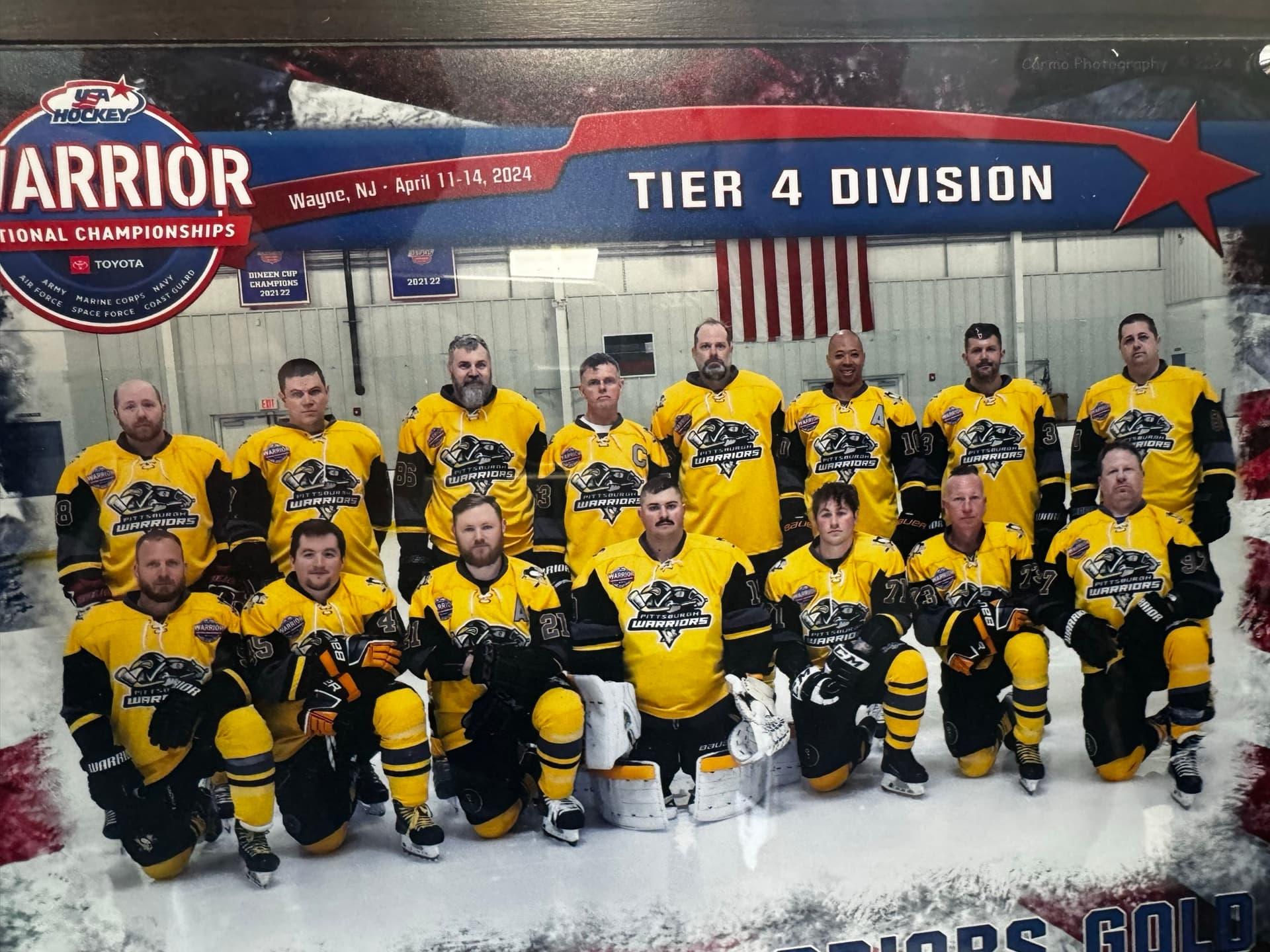 Pittsburgh Warriors Gold