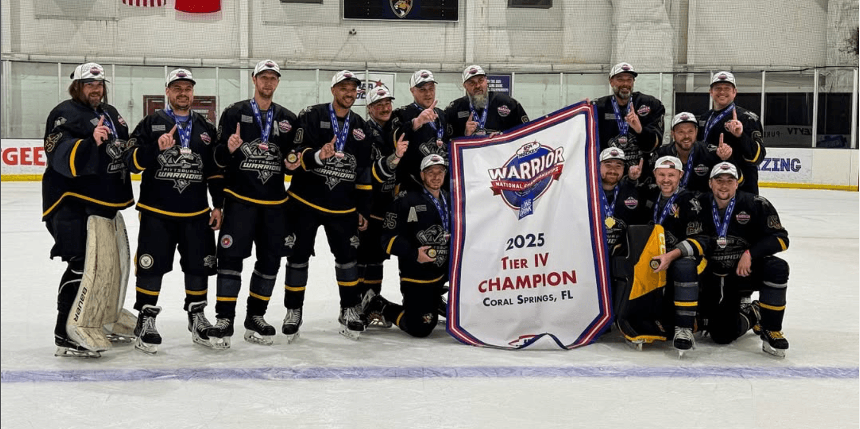 Warrior National Championship — Tier IV Champions team photo