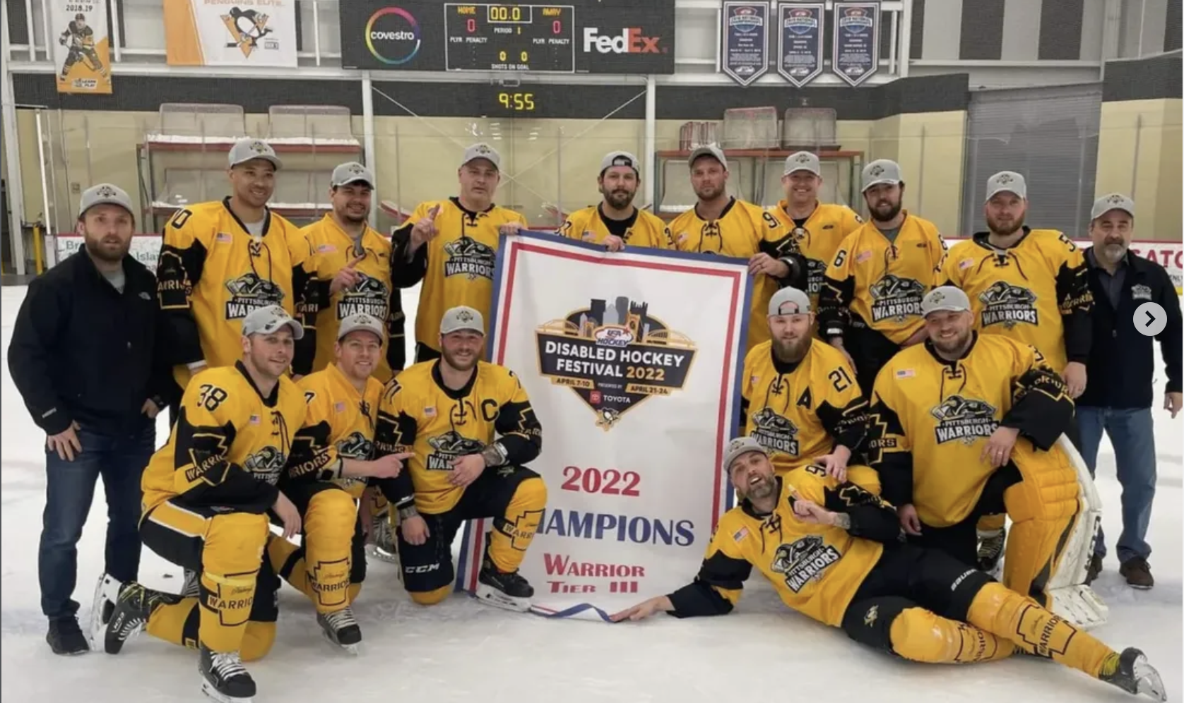 Warrior National Championship (Tier III) Champions team photo