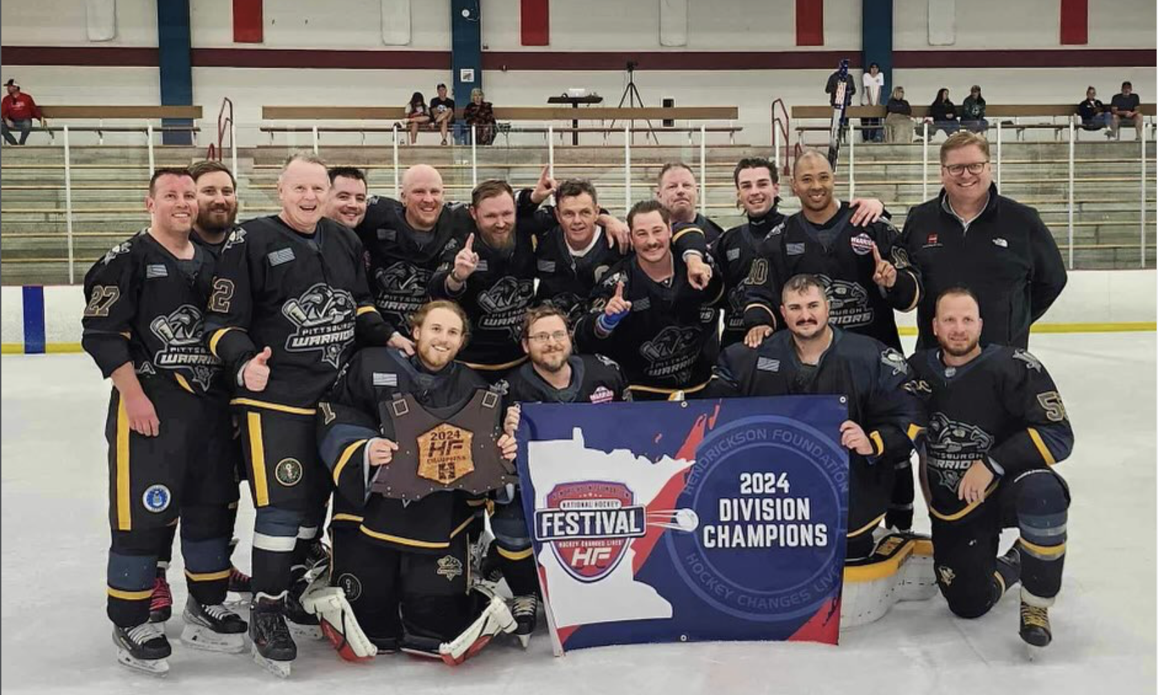Hendrickson Hockey Festival — Division Champions team photo