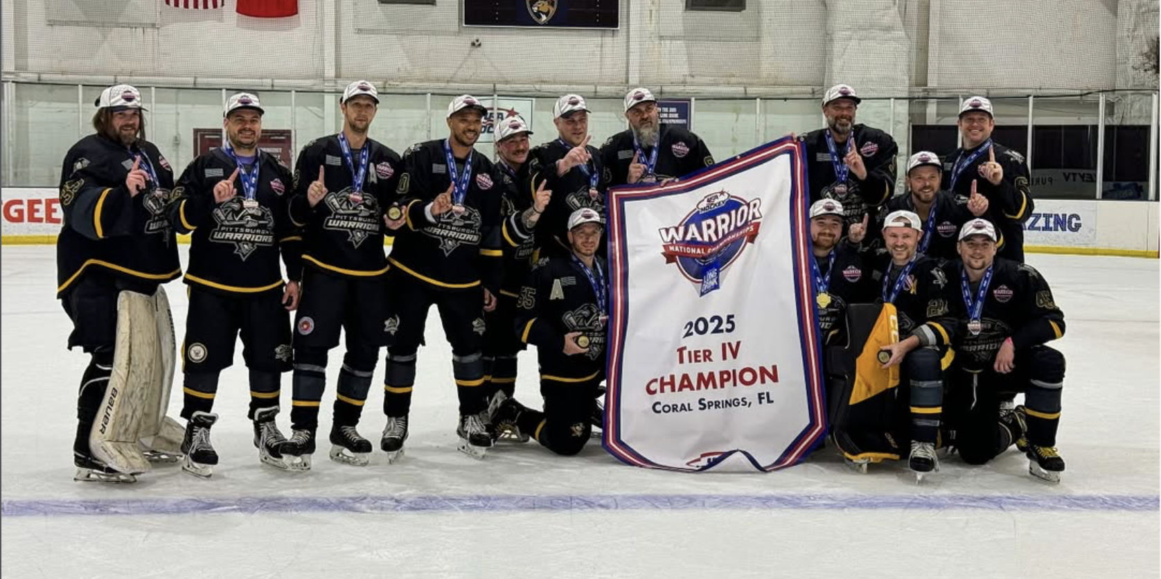 Warrior National Championship — Tier IV Champions team photo
